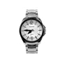 Relógio de Metal Timemark Fundo Branco TM1034-3 - TM1034-3-BR