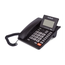 TELEFONE PANASONIC - KX-TG1612 SEM FIOS DUPLA PRETO