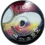 DVDs+R Extra Fine Matt Printable Tdk Pack10 - 4902030198442