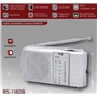 Radio Sami AM//FM 2 Bandas BT/USB/MICRO SD/Pilha Rec - RS-11828