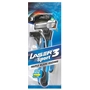 Máquina de Barbear Laser Sport 3 Pack Com 3 Unidades - 005612