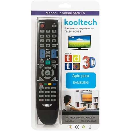 Comando Universal para TV Samsung Kooltech CPM315